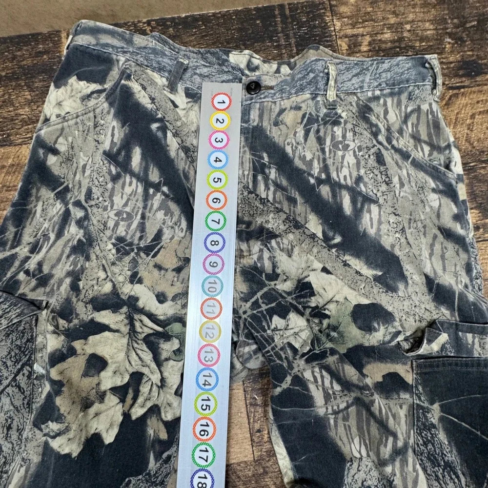 Commander Camo Cargo Pants Mens Size Large reg Outdoor Hunting‎ Fishing Workwear